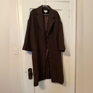 See U Soon Brown Overcoat